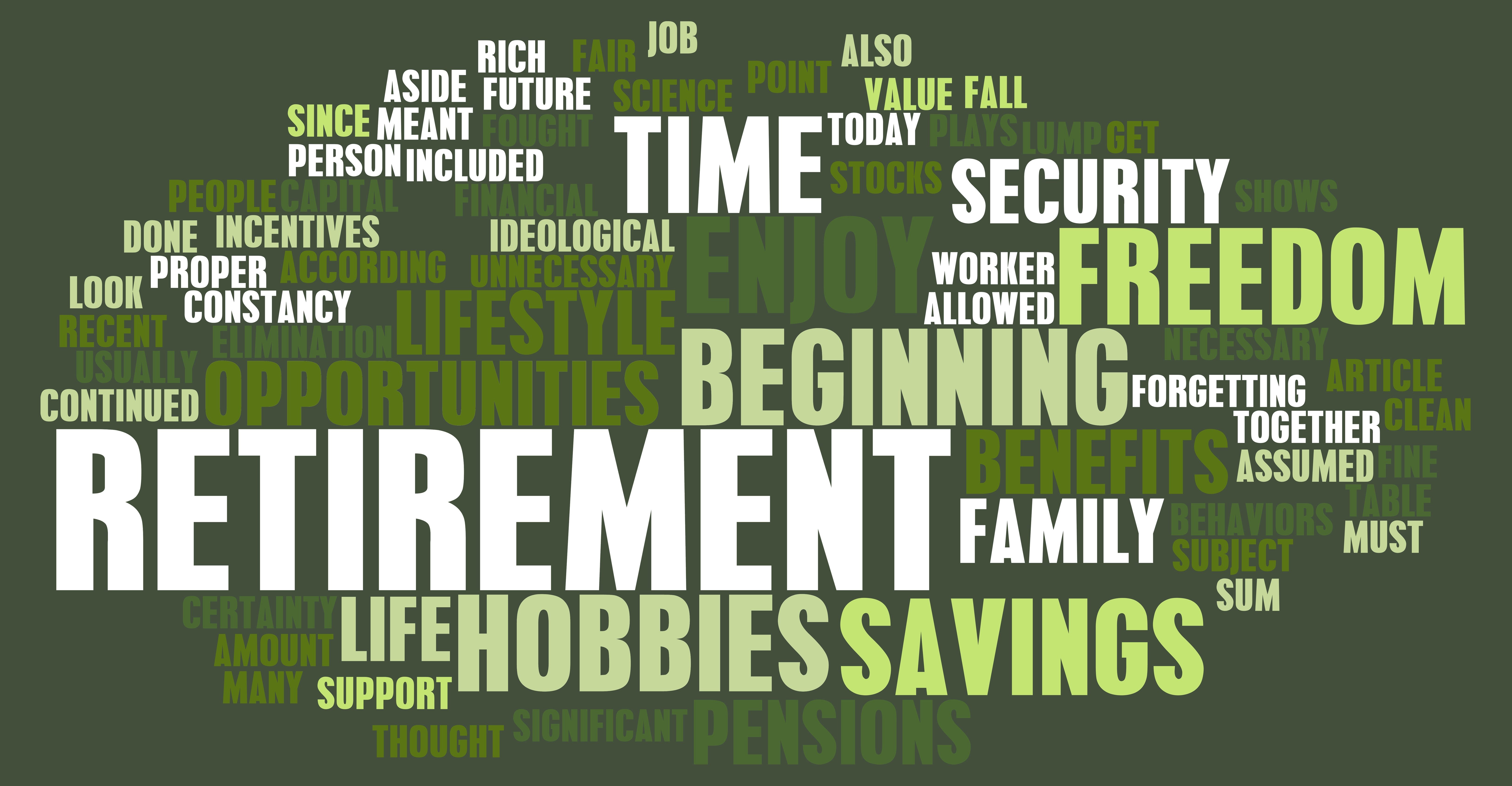 retirement concepts and identity