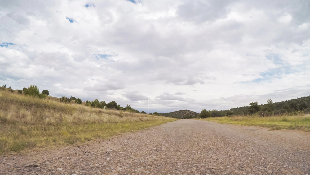 rural area road